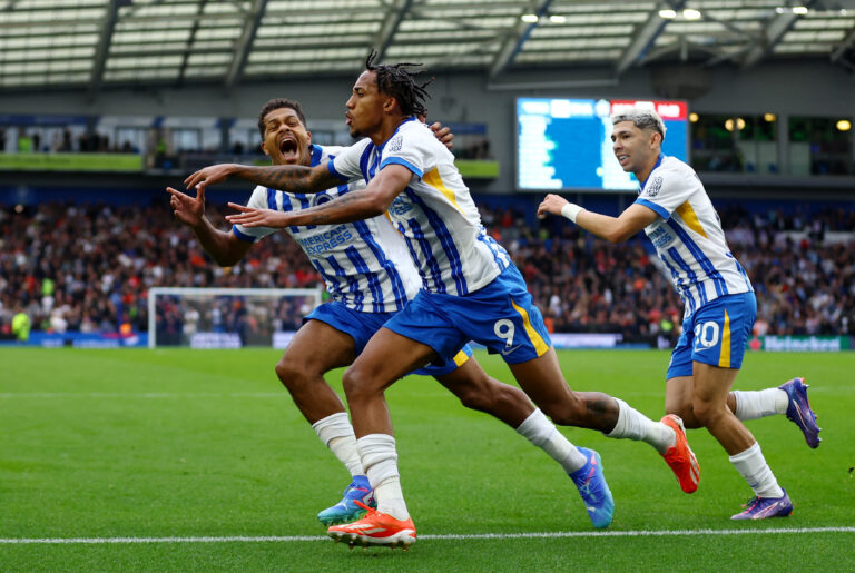 Late drama results in a Brighton victory against Manchester United on Saturday