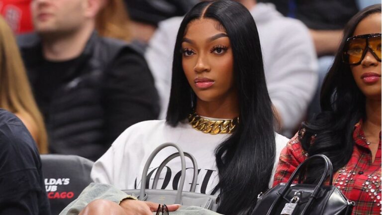 “Instead of shootin they passin”: Angel Reese makes bold claim about her sideline NBA appearance